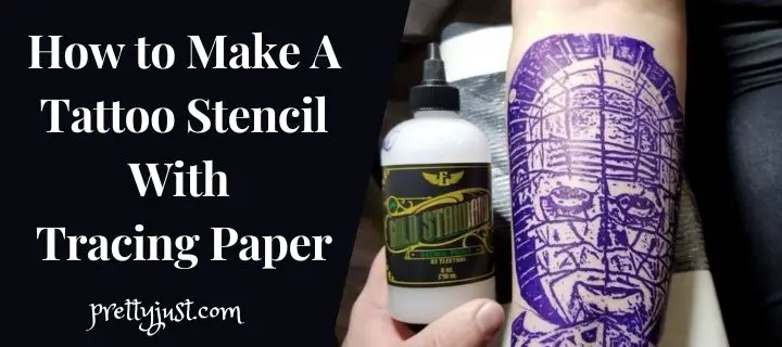 How to Make a Tattoo Stencil with Tracing Paper