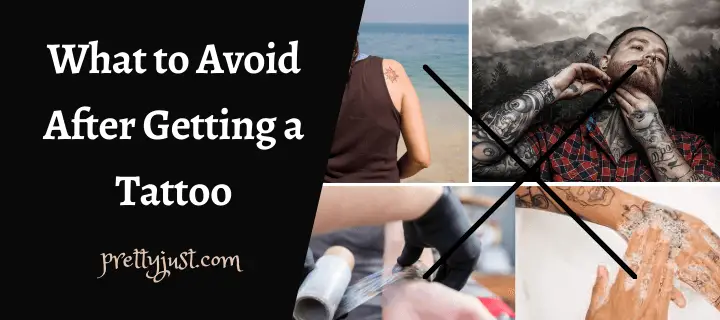 What to Avoid After Getting a Tattoo