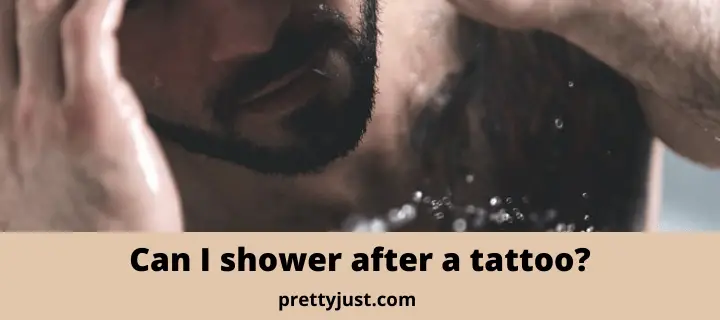 Can I shower after a tattoo