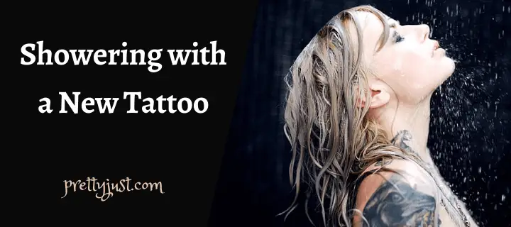 Showering with a New Tattoo