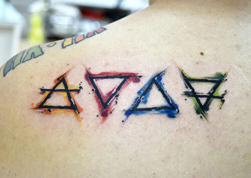 Triangle Tattoo Mean
