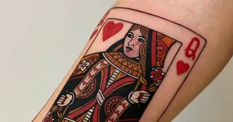 Queen of Heart Tattoo