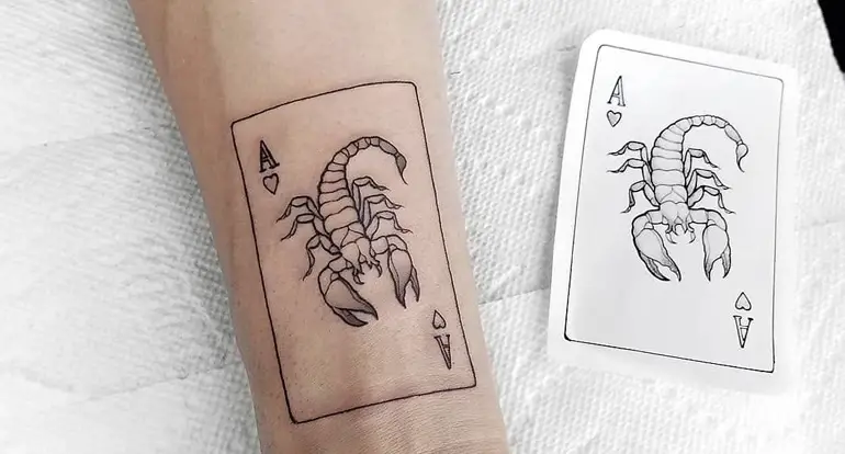 ace-of-heart-tattoo-with-scorpion