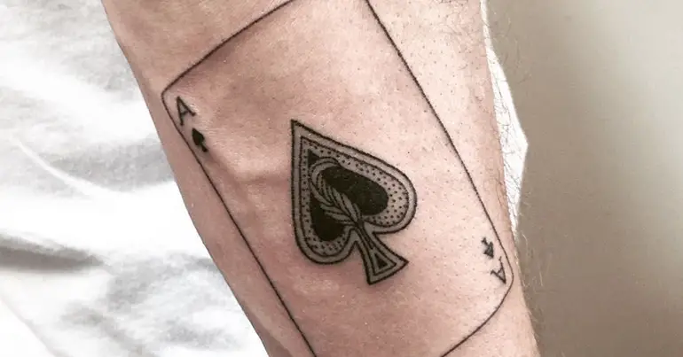 Meanings of Ace of Spades Tattoo