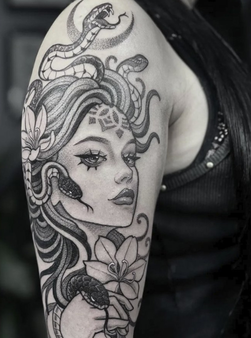 Variations in Medusa Tattoos