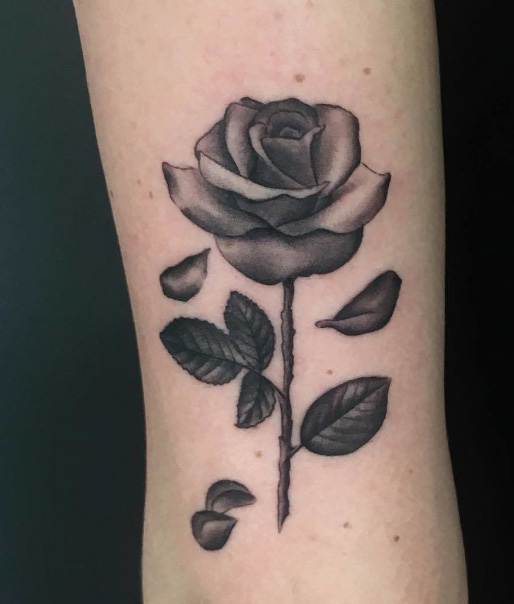 Top 71 Beauty and The Beast Rose Tattoo Ideas  2021 Inspiration Guide