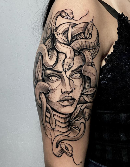 Placement of Medusa Tattoos