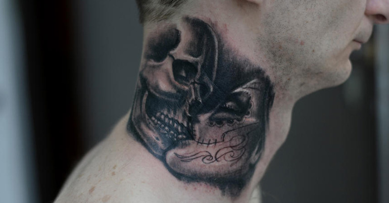 kiss of death tattoo meaning