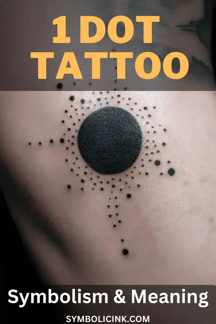 1 Dot Tattoo Meaning